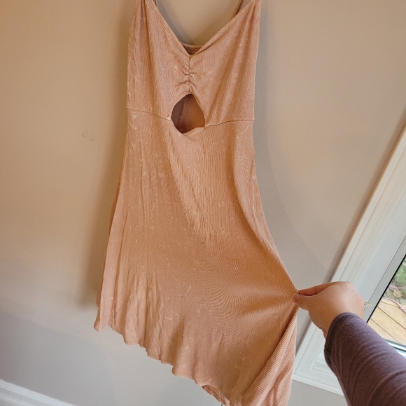 American Eagle Fit and Flare Dress Tie Dye - Picture 3 of 4